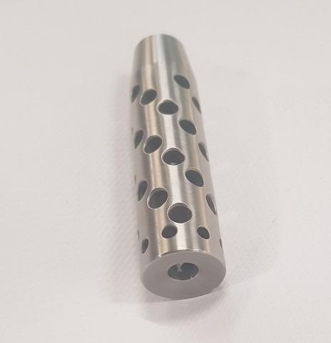 Beaumont  - 5,5mm Moderator halfUNF geborsteld staal